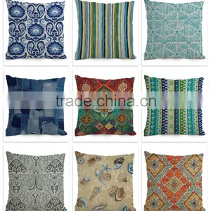 Cushion Cover Abstract Geometric Polyester Pillowcase Sofa Home Decorative Throw Pillow Funda Cojin Housse de Coussin thumbnail-1
