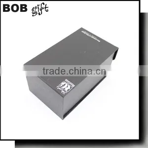 2015 Hot Sale Custom Logo Printed Black Matt Paper Gift Box thumbnail-4