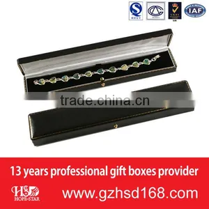 Wholesale High Quality Beatiful Leather Printed Logo Jewelry Box/paper Jewelry Box/velvet Jewelry Box thumbnail-3