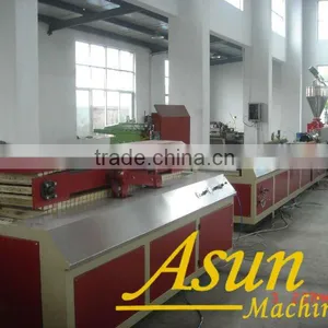 PVC PE Wood Plastic Door Making Machine thumbnail-1