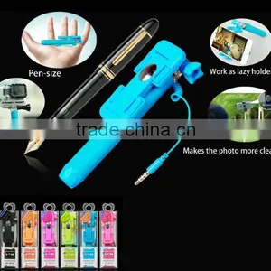 Mini Extendable Folding Wired Shutter / Monopod Stick for Phone / Folding Handheld Shutter thumbnail-1