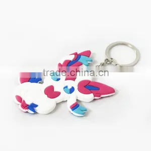 Chinese Supplier Promotional PVC Key Chain Animation 2d Key Ring thumbnail-1