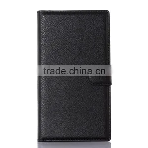 Best for Blackberry Priv Phone Case Flip Wallet Case With Card Slots and Phone Holder Function thumbnail-1