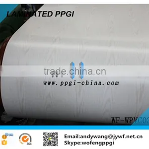 PVC Film Laminated PPGI Steel Sheet in Coil thumbnail-5