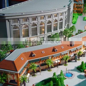 Office Center Building Model Maquette , Sand Table thumbnail-1