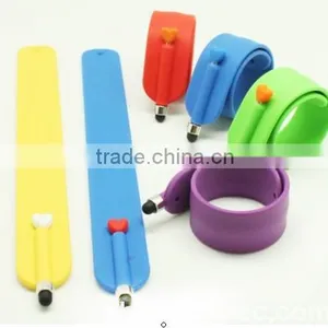 Wholesale Price Silicone Touch Screen Pen Bracelet for Mobile Phone thumbnail-2