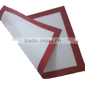 40*30cm Sililicone Pat Non-stick Silicone Fiberglass Baking Mat Non-stick Silicon Baking Mat thumbnail-1