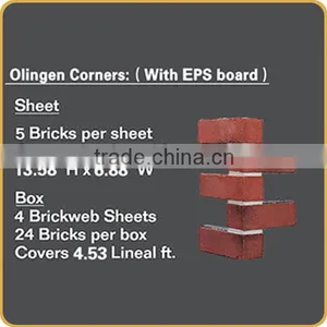 Olingen Brick Wall Corner With EPS Insulation thumbnail-1