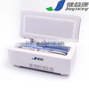 JYK-X1 Portable Battery Powered Mini Fridge Insulin Cooler Box for Medicines Can Work 24 Hours thumbnail-1