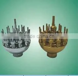 Brass Water Fountain Jet Nozzles for Adjustable Fireworks Shape thumbnail-1