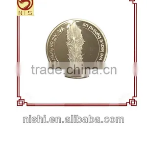 Customize Metal Silver Plated Coin thumbnail-2
