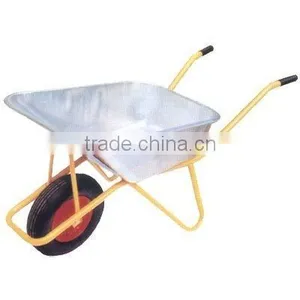 Wheel Barrow With Iron Tray thumbnail-1