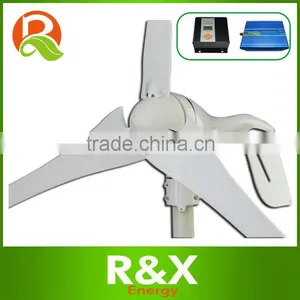 Wind Generator 400w. Combine With Wind/solar Hybrid Controller(LCD Display) and Inverter. thumbnail-1