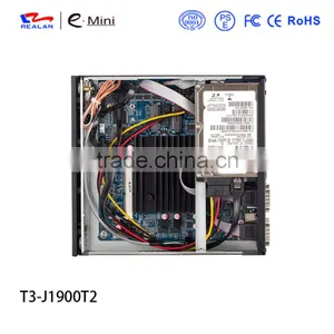 Mini pc Dual Nic With Intel Celeron Core J1900 2.4GHz Barebone System WIFI Best Computer for Home Theater 4K HD Playing thumbnail-5