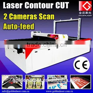 Automatic Printed Textile Cut Machine/laser Cutting Flatbed thumbnail-1