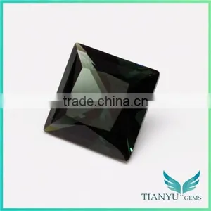 Wuzhou Gems Gemstones Processing Loose Synthetic Fashion Green Nano Spinel thumbnail-2