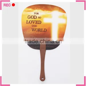 Manual Hand Fan Custom Printed, Custom Plastic Hand Fan thumbnail-1