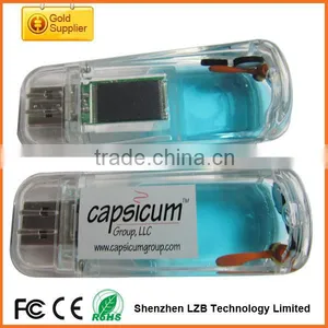 OEM Custom Made Promotional Gift Liquid USB Flash Drive,Promotion USB Disk,Aqua USB Flash Drive thumbnail-1