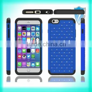 New TPU Case With Rhinestone Smart Case for Iphone 6 Plus thumbnail-4