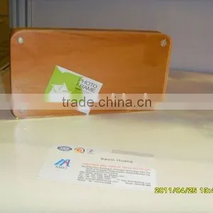 Acylic Photoframes With Wood Base thumbnail-1