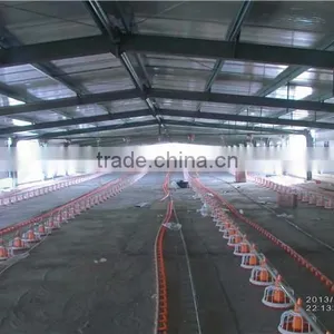Commercial Steel Structure Poultry House/chicken Farm/broiler Shed thumbnail-1