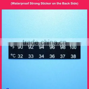 Urine Cup Thermometer With Waterproof Strong Adhesive Sticker, Specimen Collection Cup Thermometer thumbnail-2