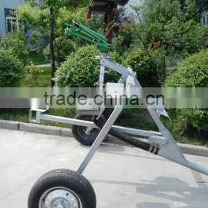Hose Reel Irrigation Sprinkler 75-400TX, 75mm Diameter and 400meters Long, Watering Farm Land thumbnail-3