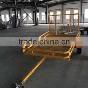 Galvaniaed ATV Trailer With Checkered Plate thumbnail-5