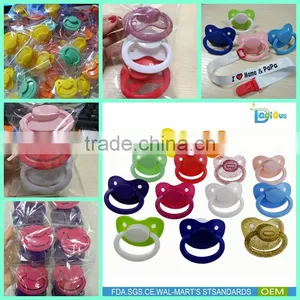 2016 Classic Custom Big Size Silicone Adult Pacifier thumbnail-1