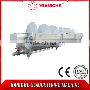 Chicken Abattoir Slaughter Equipment/ 6M Screw Pre-chilling Machinery thumbnail-3