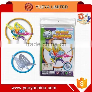 DIY Coloring 3D Puzzle Butterfly Shape thumbnail-1