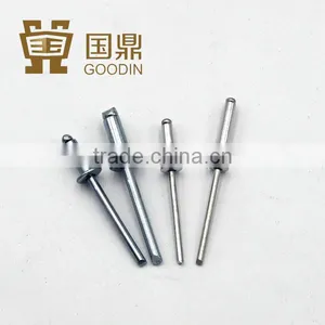 HOT SALE CHINA SUPPLIER RIVET PIN MINIATURE RIVET SOLID STEEL RIVET thumbnail-1