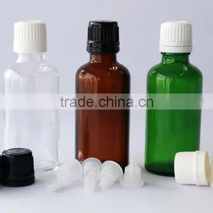 COA Certificate Childproof Glass Dropper Bottle 30ml Amber, Green, Clear Color thumbnail-1