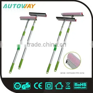Aluminium Handle 8" 10" 12" Telescopic Window Squeegee thumbnail-1