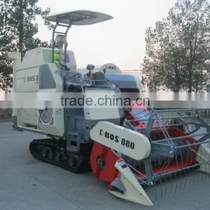 4lZ-4.0Z Full Feed Rice & Wheat Combine Harvester Big Tank thumbnail-5