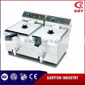 Stainless Steel Kitchen Fryer Machine GRT - E34V thumbnail-1