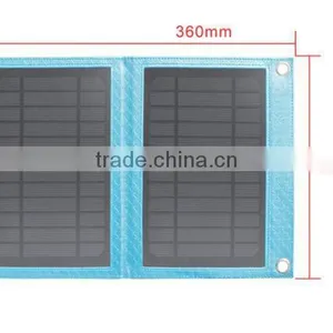 China Manufacture 7w Solar Usb Wire Charging Bank Phone thumbnail-4