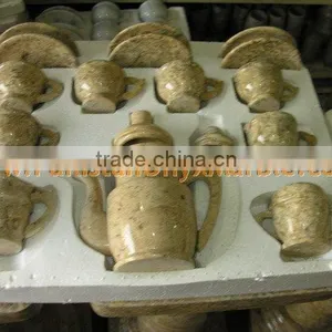 UNIQUE MARBLE TEA SETS HANDICRAFTS thumbnail-2