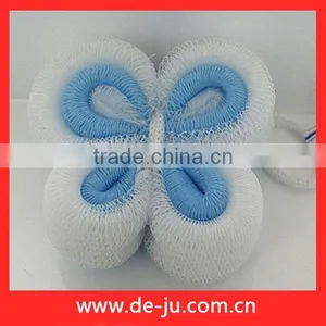 PE Mesh White Blue Butterfly Ball Bath Flower thumbnail-1