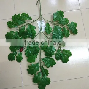 SJ9845 Artificial Hanging Oak Tree Branches Leaves Decorative Mini Foliage Leaf thumbnail-4