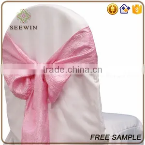 Soft Tafatta Floral Chair Sash thumbnail-2