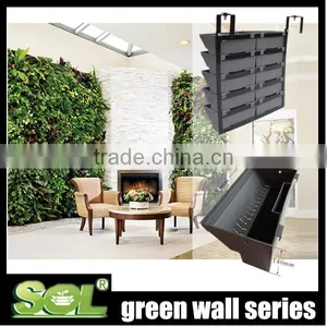 Garden Supply Plastic Pots for Nursery Plants Hydroponics System Vertical Plant Pots Plastic thumbnail-1