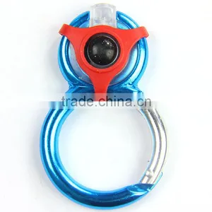 New Products, Led Light Mountaineering Buckle,round Aluminium Hook thumbnail-1