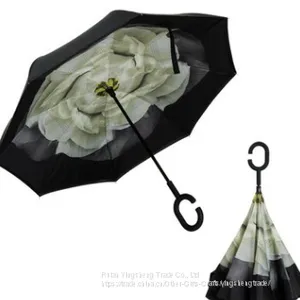 New Invention Reverse Umbrella Logo Advertising Promotional Umbrella thumbnail-4