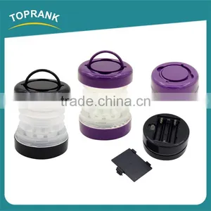 Custom Color Small Portable Emergency Plastic Folding Led Camping Lantern thumbnail-1