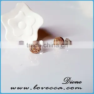 Fancy Stud Earring Latest Fashion Accessories Geode Earrings thumbnail-6