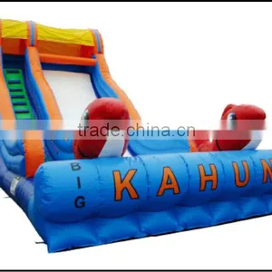 (HD-9406) Jumping Fish China Inflatable Slip Slide thumbnail-1