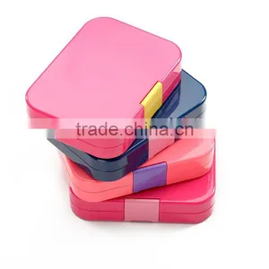 China Cheap Custom Hot Case Plastic Compartment School Lunch Box 2016 thumbnail-4