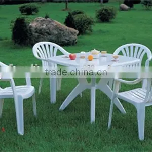 Outdoor Indoor High Quality New Design Modern Plastic White Armrest Chair for Sale thumbnail-5