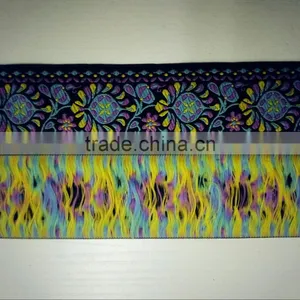 Custom High Quality Direct Factory Jacquard Ribbon for Decoration thumbnail-1